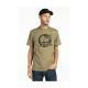 TEE SHIRT, DELTA, KHAKI, M